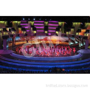 Rental Flexible P15 Indoor Full Color LED Display Module Pr